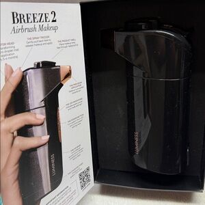 Luminess Breeze 2 Airbrush Skincare Device - Gray with Rose Gold Tip(USED)